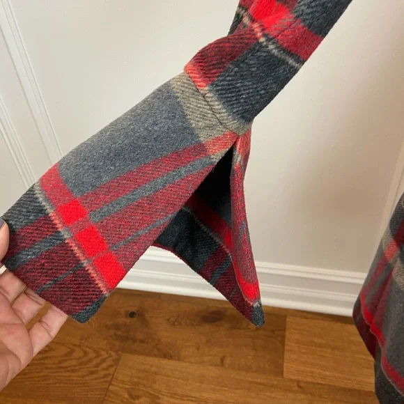 Stetson Ladies Collection,1498 Coat/Jacket grey wool, plaid, Size S, western - Picture 7 of 12